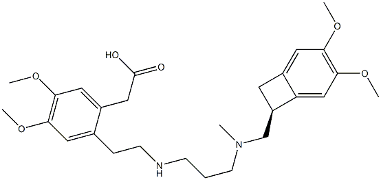 伊伐布雷定杂质5 结构式