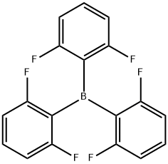 三(2,6-二氟苯基)硼烷, 146355-09-1, 结构式