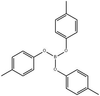 TRITOLYL BORATE (MIXTURE OF M- AND P-) Structure