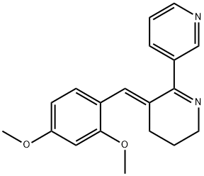 GTS-21 化学構造式