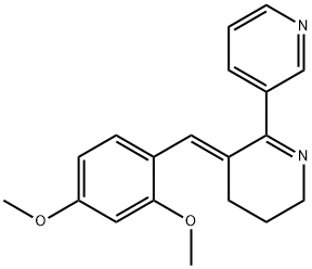 GTS-21, 148372-04-7, 结构式