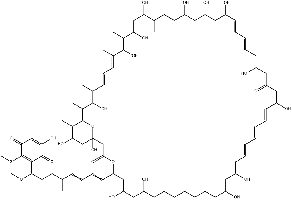キノリドマイシンA1 化学構造式