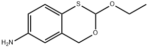 4H-1,3-Benzoxathiin-6-amine,2-ethoxy-(9CI) Structure