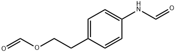 N-[4-[2-(formyloxy)ethyl]phenyl]- Structure