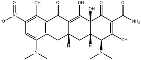 米诺环素9-硝基杂质 结构式