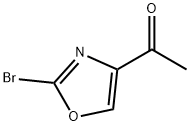 Ethanone, 1-(2-bromo-4-oxazolyl)- 结构式