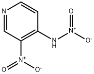 4-Pyridinamine, N,3-dinitro- Structure