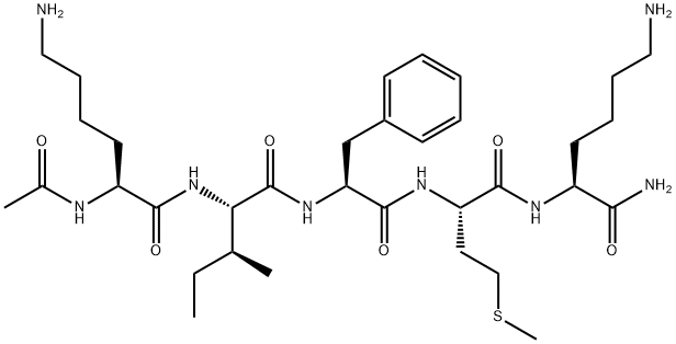 INACTIVATION GATE PEPTIDE, 156162-44-6, 结构式
