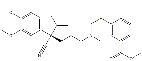 Etripamil Struktur