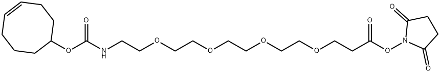 (4E)-TCO-PEG4-NHS ESTER, 1613439-69-2, 结构式