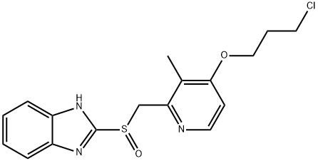 Rabeprazole Impurity 8 化学構造式