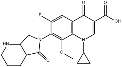 Moxifloxacin Impurity 29 化学構造式