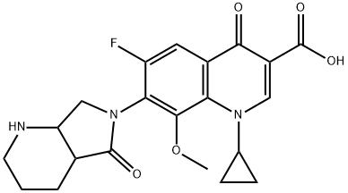 莫西沙星杂质29 结构式