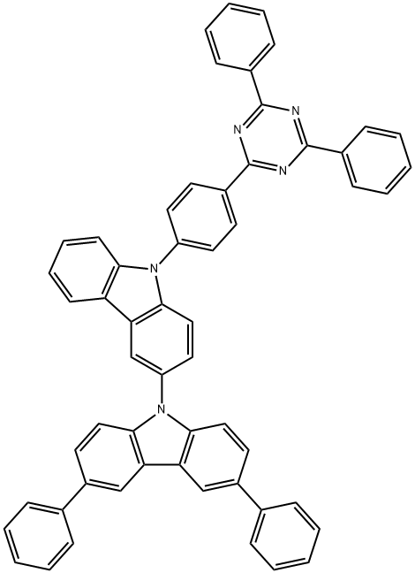 1620808-42-5 9-(4-(4,6-二苯基-1,3,5-三嗪-2-基)苯基)-3',6'-二苯基-9H-3,9'-联咔唑