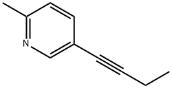5-(but-1-yn-1-yl)-2-methylpyridine(WXC08793) Struktur
