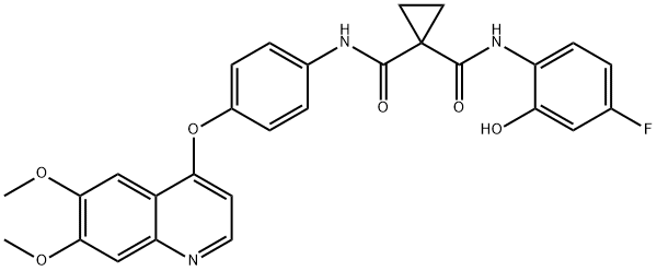 Cabozantinib impurity DX2, 1628530-38-0, 结构式