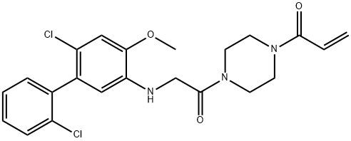 K-Ras G12C-IN-1 化学構造式