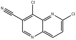 4,6-二氯-1,5-萘吡啶-3-腈,1637559-06-8,结构式