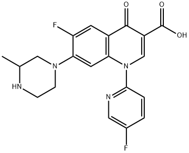 Fandofloxacin Struktur