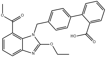 Azilsartan Impurity Struktur