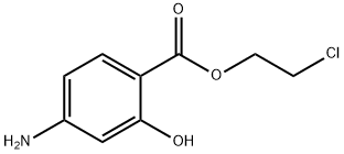 Benzoic acid, 4-amino-2-hydroxy-, 2-chloroethyl ester