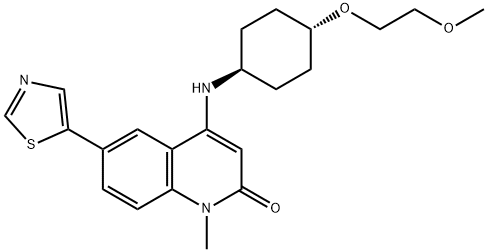 CD38 inhibitor 78c Struktur