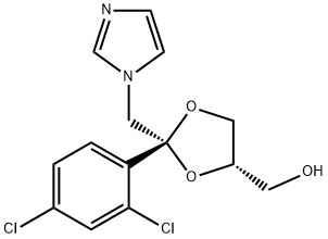 Ketoconazole Impurity 9 (Ketoconazole Hydroxymethyl Impurity) Struktur