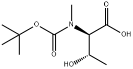 BOC-N-ME-D-THR-OH 结构式