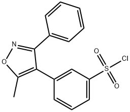 N-プロパノイル-4-(3-フェニル-5-メチルイソオキサゾール-4-イル)ベンゼンスルホンアミド 化学構造式