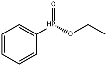 Phosphinic acid, phenyl-, ethyl ester, (R)- (9CI) 结构式
