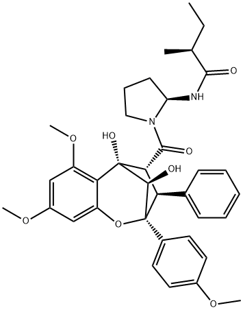 Aglain C Structure