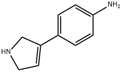 Benzenamine, 4-(2,5-dihydro-1H-pyrrol-3-yl)- Structure
