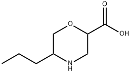 2-Morpholinecarboxylic acid, 5-propyl-