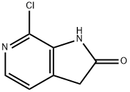 7-Chloro-6-aza-2-oxindole Struktur