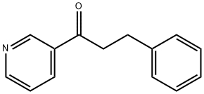 1-Propanone, 3-phenyl-1-(3-pyridinyl)- 结构式