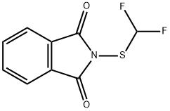 2-(二氟甲硫基)异吲哚-1,3-二酮 结构式