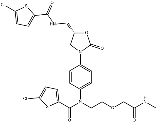 利伐沙班开环n-甲基杂质,1807455-76-0,结构式