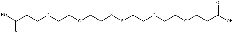 ACID-PEG2-SS-PEG2-ACID 结构式