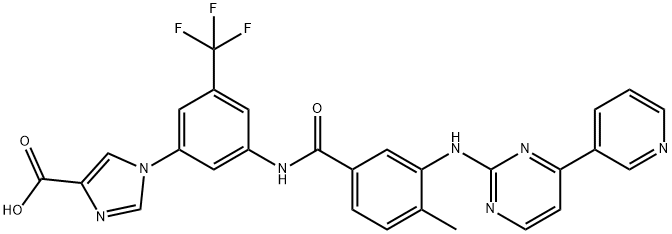 尼洛替尼杂质28,1807607-72-2,结构式