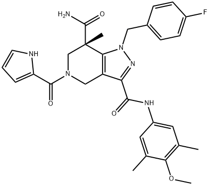 GSK864 化学構造式