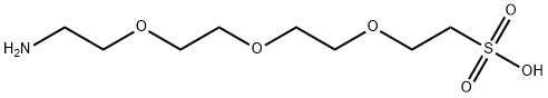 Amino-PEG3-sulfonic acid Structure