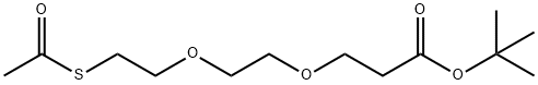 S-acetyl-PEG2-t-butyl ester,1820641-93-7,结构式