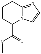 5,6,7,8-四氢咪唑并[1,2-A]吡啶-5-羧酸甲酯 结构式