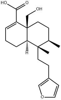 车桑子酸,18411-75-1,结构式