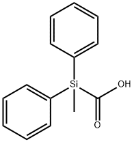 SilaCO - (Methyl(diphenyl)silyl)formic acid Structure