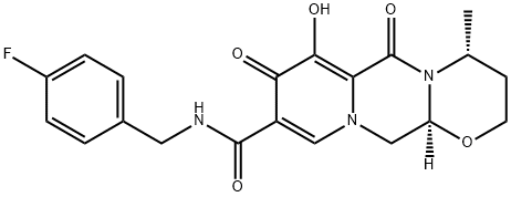 Dolutegravir 2-Desfluoro Impurity Structure