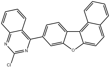 2-chloro-4-(naphtho[2,1-b]benzofuran-9-yl)quinazoline Structure