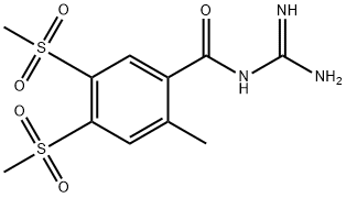 Rimeporide 化学構造式