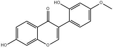 2''-HYDROXYFORMONONETIN Structure