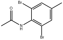 2,6-Dibromo-4-methylacetanilide Struktur